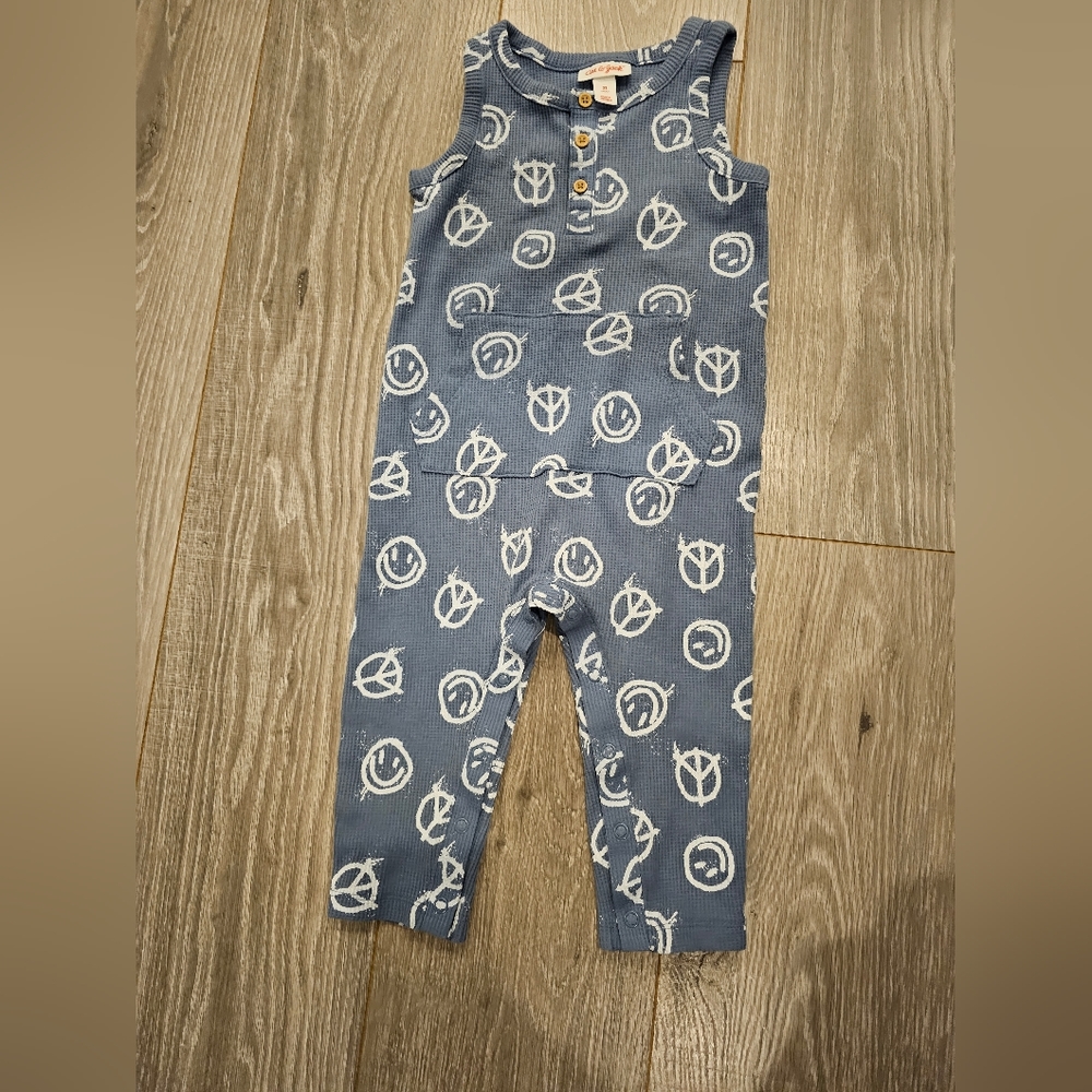 Cat & Jack Blue onsies